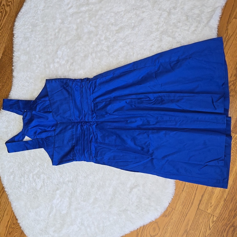 Davids Bridal Blue Formal Dress, Womens Size 6 - Picture 8 of 8